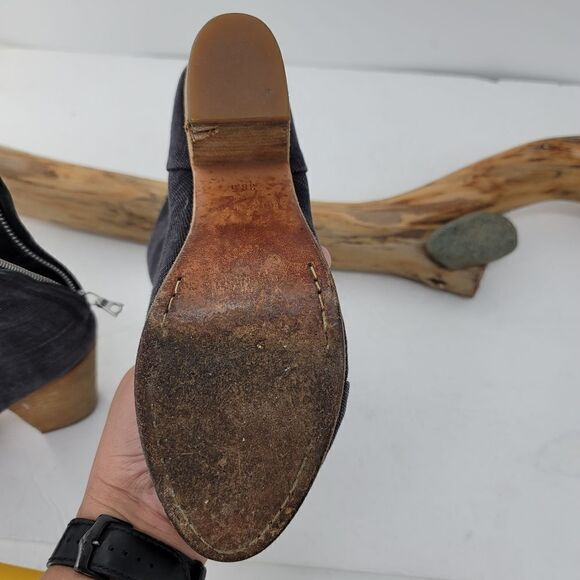 Rag & Bone heavy canvas heeled booties - Picture 5 of 16